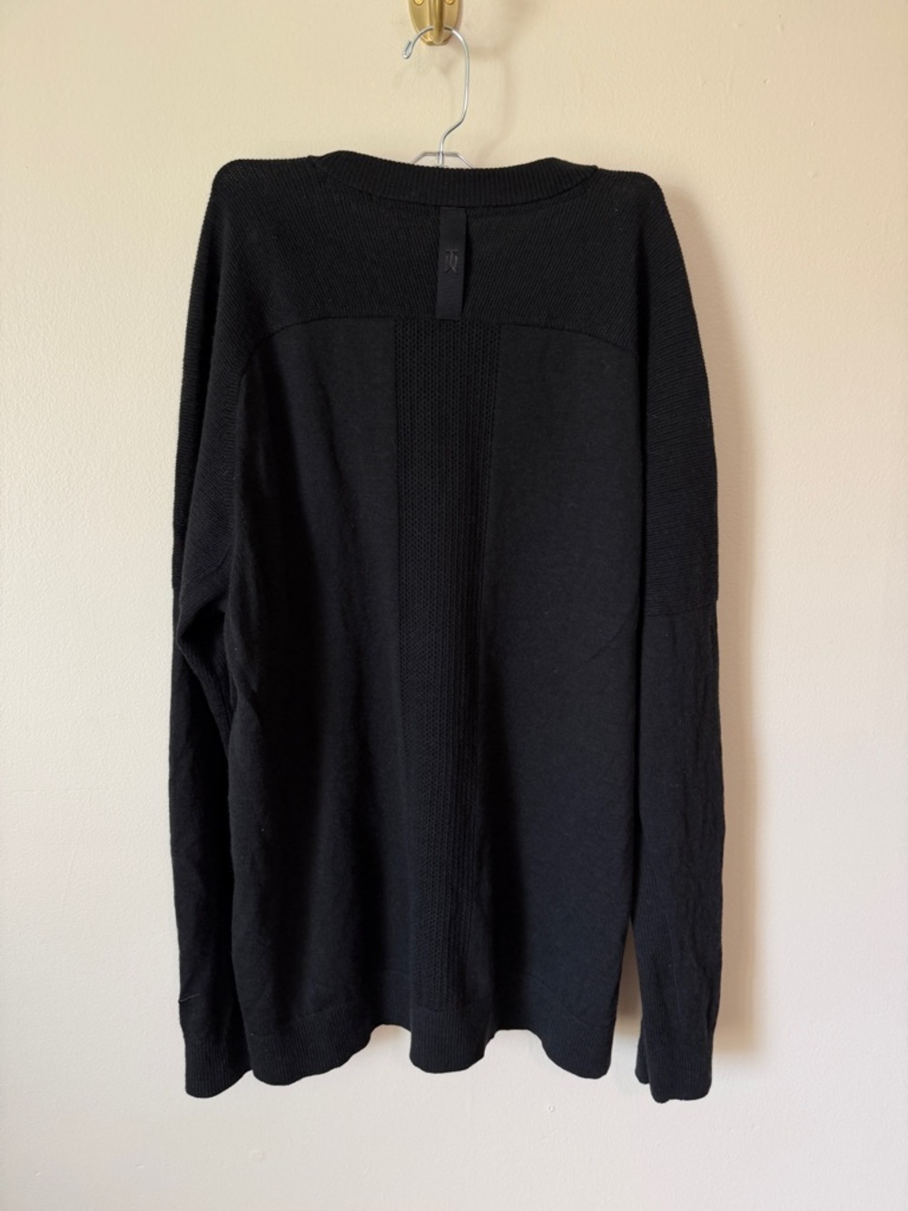 Nike TW Tiger Woods Collection Knit Golf Sweater Wool Blend lightweight layer XL - Picture 5 of 8